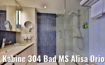 Kabine 304 Bad MS Alisa Oriondeck