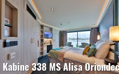 Kabine 338 MS Alisa Oriondeck