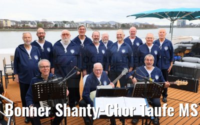 Bonner Shanty-Chor Taufe MS Alisa 31.03.2023