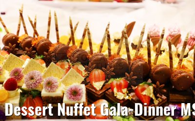 Dessert Nuffet Gala-Dinner MS Alisa 31.03.2023