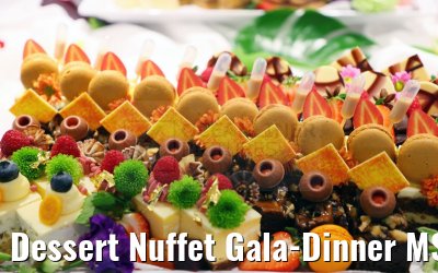 Dessert Nuffet Gala-Dinner MS Alisa 31.03.2023