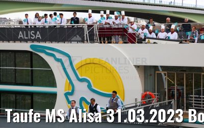 Taufe MS Alisa 31.03.2023 Bonn