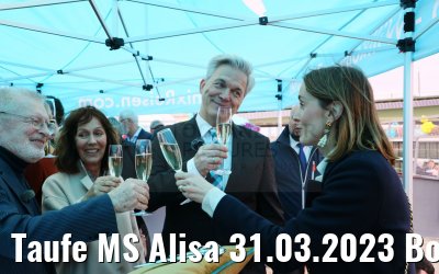 Taufe MS Alisa 31.03.2023 Bonn