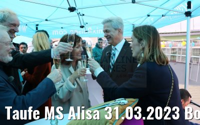 Taufe MS Alisa 31.03.2023 Bonn