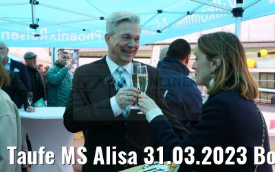 Taufe MS Alisa 31.03.2023 Bonn