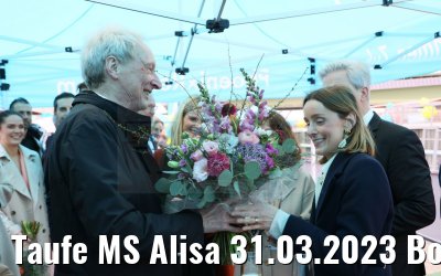 Taufe MS Alisa 31.03.2023 Bonn