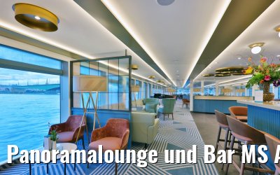 Panoramalounge und Bar MS Alisa
