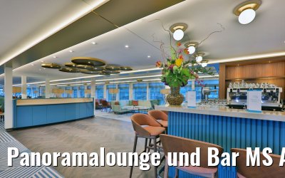 Panoramalounge und Bar MS Alisa