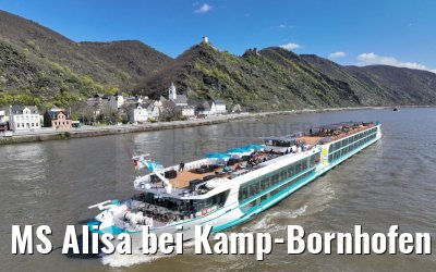 MS Alisa bei Kamp-Bornhofen 05.04.2023