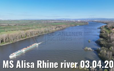 MS Alisa Rhine river 03.04.2023