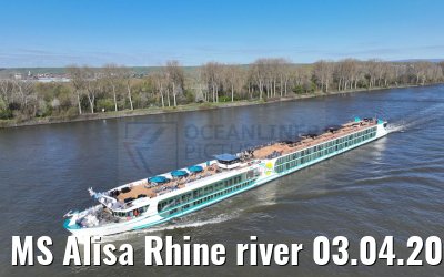 MS Alisa Rhine river 03.04.2023
