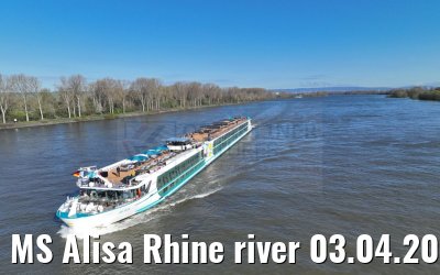 MS Alisa Rhine river 03.04.2023