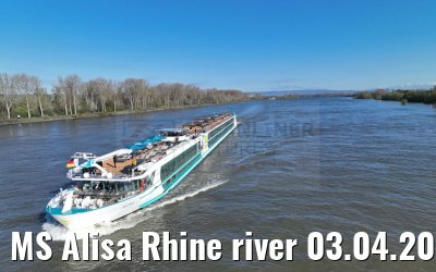 MS Alisa Rhine river 03.04.2023