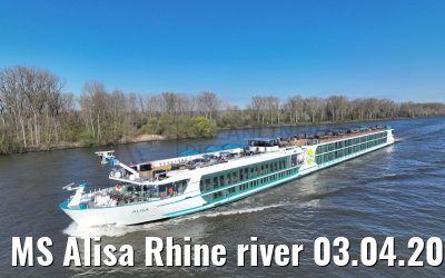 MS Alisa Rhine river 03.04.2023