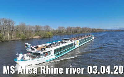 MS Alisa Rhine river 03.04.2023