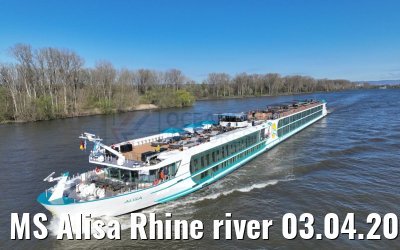 MS Alisa Rhine river 03.04.2023