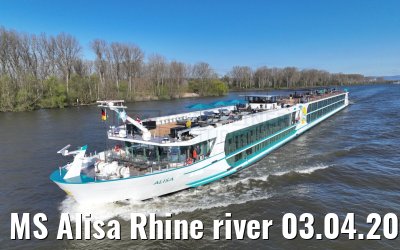 MS Alisa Rhine river 03.04.2023