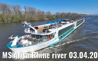 MS Alisa Rhine river 03.04.2023