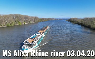 MS Alisa Rhine river 03.04.2023