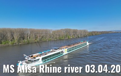 MS Alisa Rhine river 03.04.2023