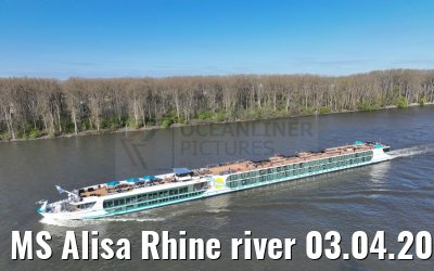MS Alisa Rhine river 03.04.2023