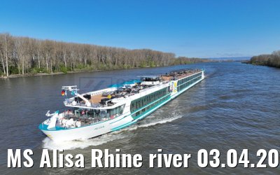 MS Alisa Rhine river 03.04.2023
