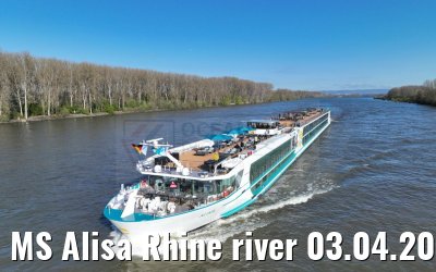 MS Alisa Rhine river 03.04.2023