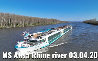 MS Alisa Rhine river 03.04.2023