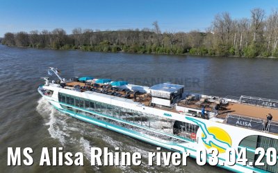 MS Alisa Rhine river 03.04.2023