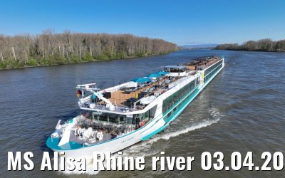 MS Alisa Rhine river 03.04.2023