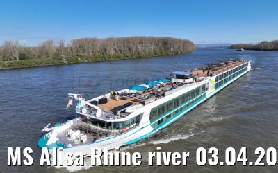MS Alisa Rhine river 03.04.2023