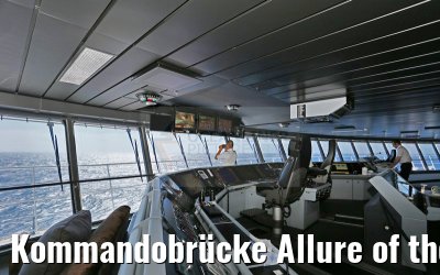 Kommandobrücke Allure of the Seas