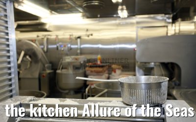 the kitchen Allure of the Seas
