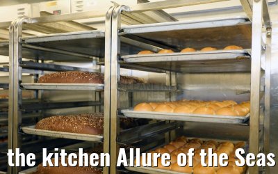 the kitchen Allure of the Seas