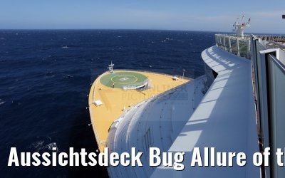 Aussichtsdeck Bug Allure of the Seas