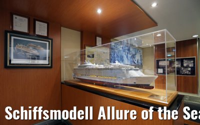 Schiffsmodell Allure of the Seas