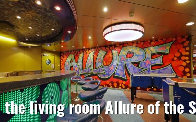 the living room Allure of the Seas