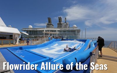 Flowrider Allure of the Seas