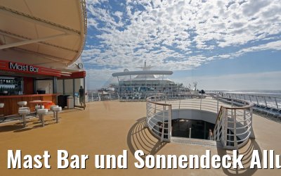 Mast Bar und Sonnendeck Allure of the Seas