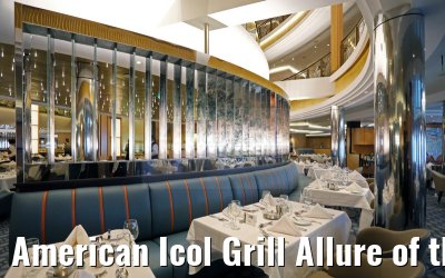 American Icol Grill Allure of the Seas
