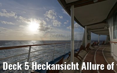 Deck 5 Heckansicht Allure of the Seas