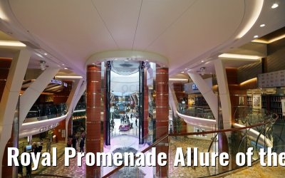 Royal Promenade Allure of the Seas Gesamtansicht