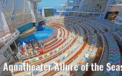 Aquatheater Allure of the Seas von Deck 7