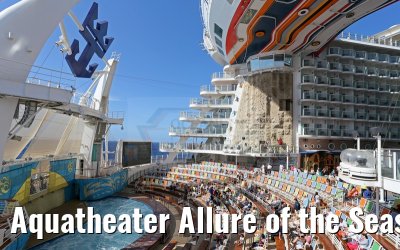 Aquatheater Allure of the Seas von Deck 7