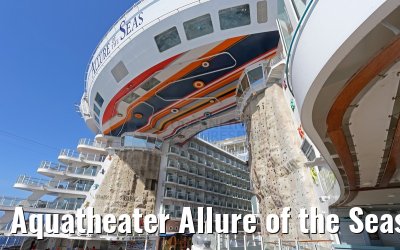 Aquatheater Allure of the Seas von Deck 7