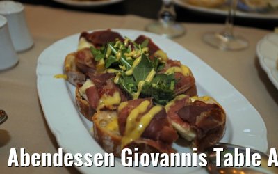 Abendessen Giovannis Table Allure of the Seas