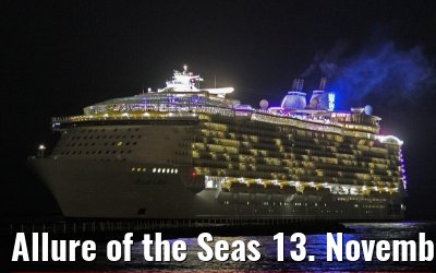 Allure of the Seas 13. November 2010