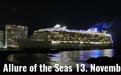 Allure of the Seas 13. November 2010
