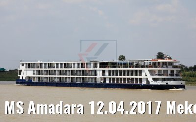 MS Amadara 12.04.2017 Mekong River