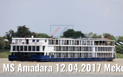 MS Amadara 12.04.2017 Mekong River